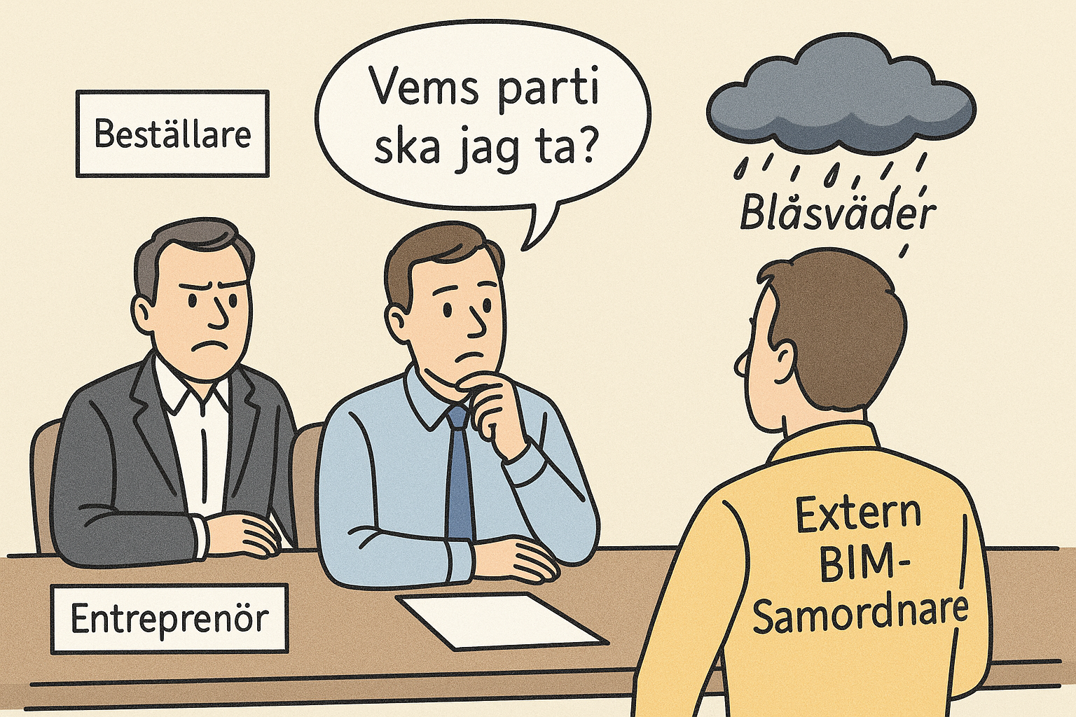 När byggprojektledare behöver stöttning