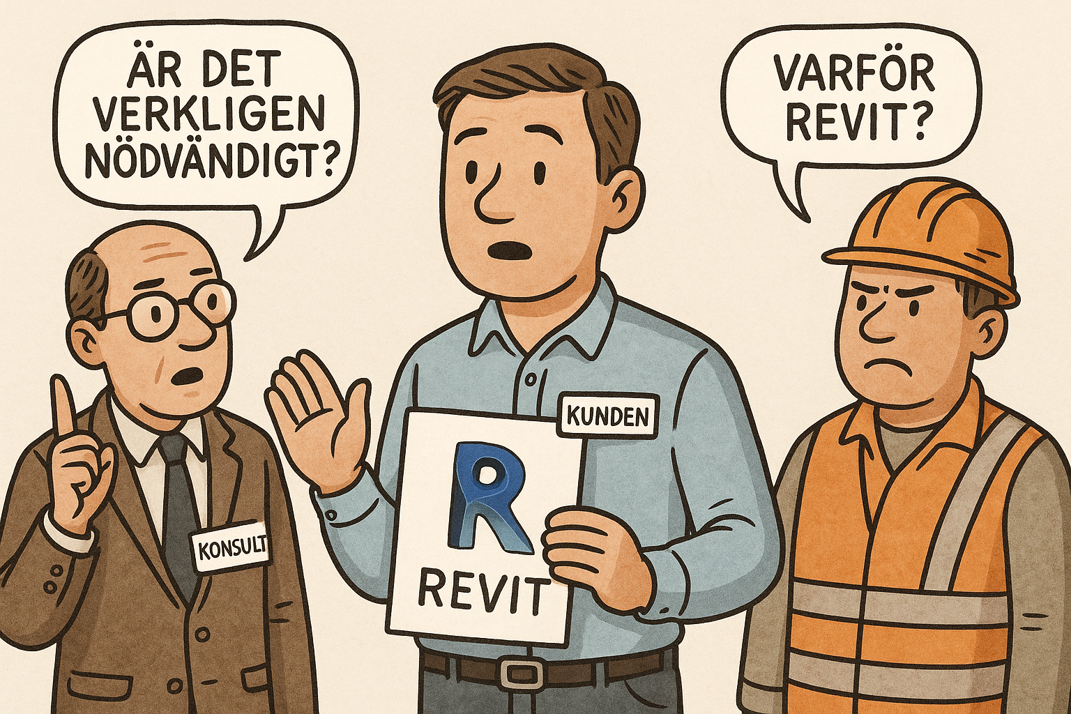 När beställaren måste försvara sina krav – något är fel i branschen